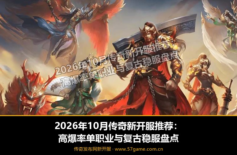 10月新开服版本盘点